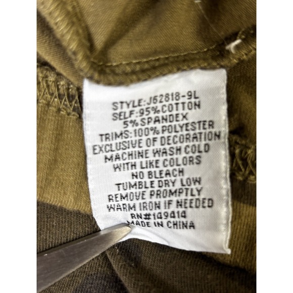 Johnny Was Jailyn Camo Embroidered Leggings S Boho Stretch Floral - Picture 9 of 9